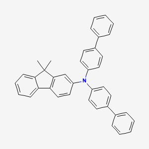 N,N-Di([1,1'-biphenyl]-4-yl)-9,9-dimethyl-9H-fluoren-2-amine