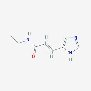 N-Ethyl-3-(1H-imidazol-5-yl)acrylamide