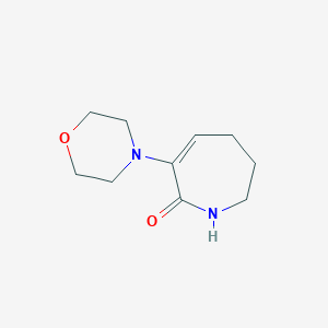 3-Morpholino-6,7-dihydro-1H-azepin-2(5H)-one