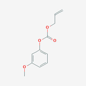 molecular formula C11H12O4 B12821339 Allyl (3-methoxyphenyl) carbonate 