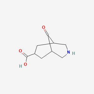 9-Oxo-3-azabicyclo[3.3.1]nonane-7-carboxylic acid