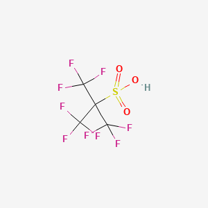 1,1,1,3,3,3-Hexafluoro-2-(trifluoromethyl)propane-2-sulfonic acid