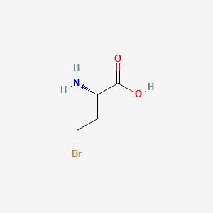 molecular formula C4H8BrNO2 B12821366 (S)-2-Amino-4-bromobutanoic acid 