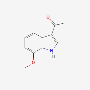 1-(7-methoxy-1H-indol-3-yl)ethanone