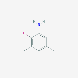 molecular formula C8H10FN B12821375 2-Fluoro-3,5-dimethylaniline 