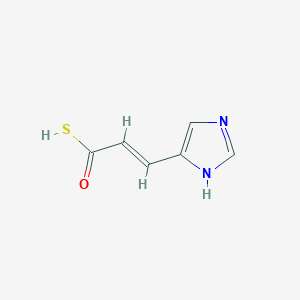 3-(1H-Imidazol-4-yl)prop-2-enethioic S-acid