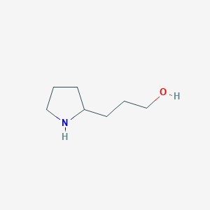 molecular formula C7H15NO B1282143 3-(吡咯啉-2-基)丙醇 CAS No. 7699-50-5