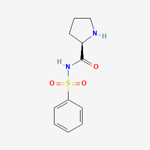 (R)-N-(Phenylsulfonyl)pyrrolidine-2-carboxamide