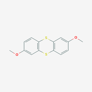 molecular formula C14H12O2S2 B12821484 2,7-Dimethoxythianthrene CAS No. 54815-69-9