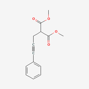 Dimethyl-2-(3-phenylprop-2-ynyl)-malonate