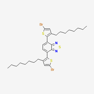 4,7-Bis(5-bromo-3-octylthiophen-2-yl)benzo[c][1,2,5]thiadiazole