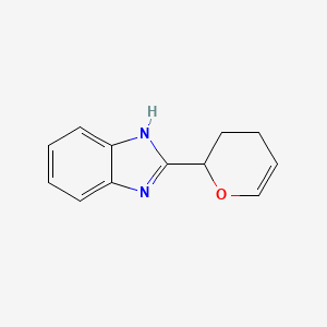 2-(3,4-Dihydro-2H-pyran-2-yl)-1H-benzo[d]imidazole