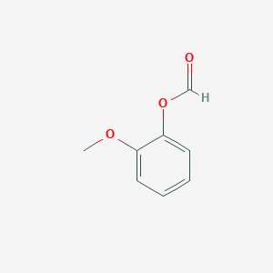 molecular formula C8H8O3 B12821563 Formic acid, 2-methoxyphenyl ester 