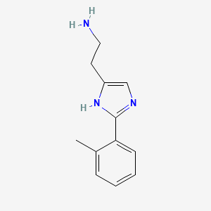 2-(2-(o-Tolyl)-1H-imidazol-4-yl)ethanamine