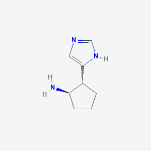 (1R,2R)-2-(1H-Imidazol-4-yl)cyclopentanamine