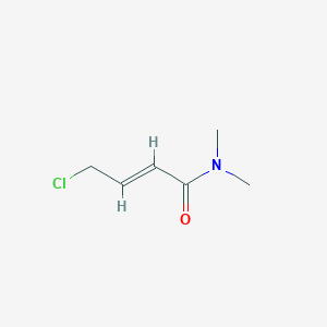 4-chloro-N,N-dimethylbut-2-enamide