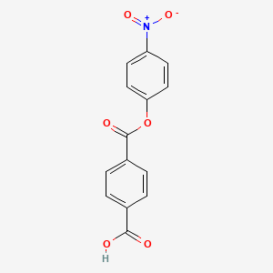 molecular formula C14H9NO6 B12821621 1-(4-Nitrophenyl) 1,4-Benzenedicarboxylate 