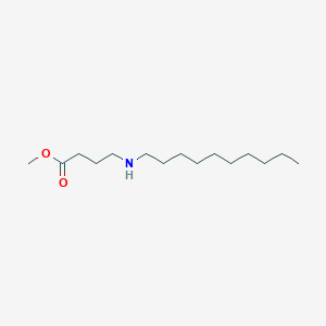 molecular formula C15H31NO2 B12821683 Methyl 4-(decylamino)butanoate 