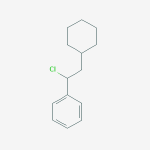 (1-Chloro-2-cyclohexylethyl)benzene