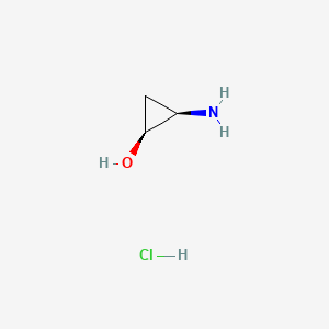 (1S,2R)-2-Aminocyclopropan-1-ol hydrochloride