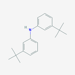 molecular formula C20H27N B12821789 Bis(3-(tert-butyl)phenyl)amine 