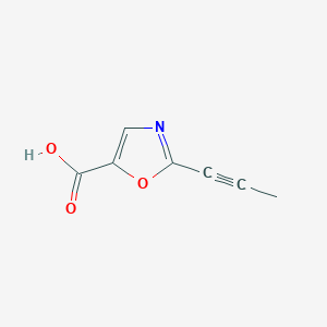 2-(Prop-1-yn-1-yl)oxazole-5-carboxylic acid