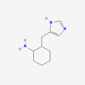 2-((1H-Imidazol-4-yl)methyl)cyclohexanamine