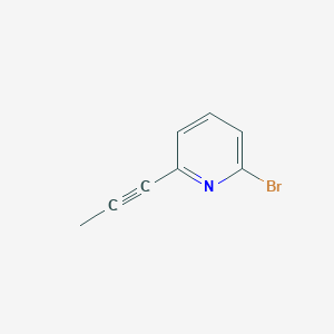 2-Bromo-6-(prop-1-ynyl)pyridine