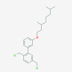 2,5-Bis(chloromethyl)-3'-((3,7-dimethyloctyl)oxy)-1,1'-biphenyl