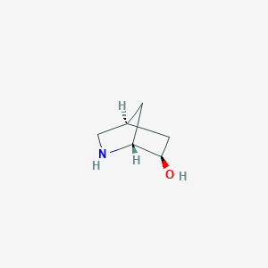 molecular formula C6H11NO B12821939 (1R,4S,6R)-2-Azabicyclo[2.2.1]heptan-6-ol 