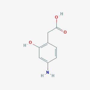 2-(4-Amino-2-hydroxyphenyl)acetic acid