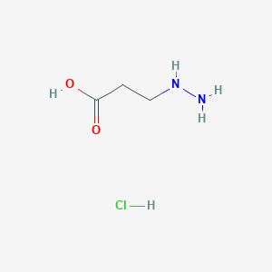 3-Hydrazinylpropanoic acid hydrochloride