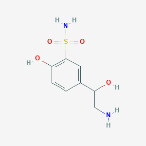 5-(2-Amino-1-hydroxyethyl)-2-hydroxybenzenesulfonamide