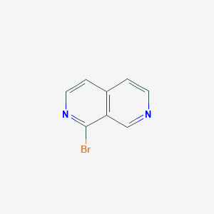 molecular formula C8H5BrN2 B1282205 1-溴-2,7-萘啶 CAS No. 86278-61-7