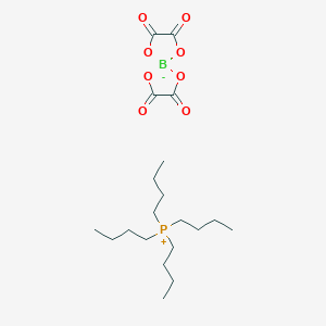 molecular formula C20H36BO8P B12822191 Tetra-n-butylphosphonium bis(oxalato-(2)-borate 