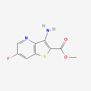 Methyl 3-amino-6-fluorothieno[3,2-b]pyridine-2-carboxylate