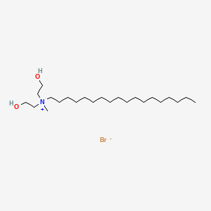 Bis(2-hydroxyethyl)methyloctadecylammonium bromide