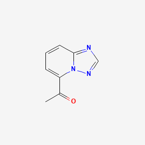 1-([1,2,4]Triazolo[1,5-a]pyridin-5-yl)ethan-1-one