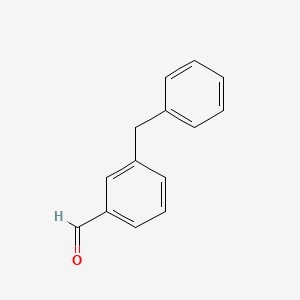 molecular formula C14H12O B1282234 3-苄基苯甲醛 CAS No. 52315-08-9