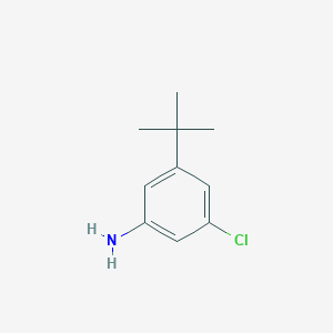 molecular formula C10H14ClN B12822386 3-(tert-Butyl)-5-chloroaniline 