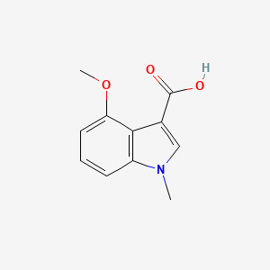 4-Methoxy-1-methyl-1H-indole-3-carboxylic acid