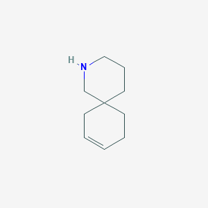 molecular formula C10H17N B1282242 2-氮杂螺[5.5]十一-8-烯 CAS No. 6671-73-4