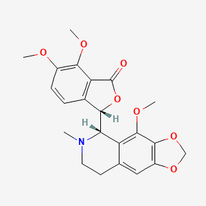 molecular formula C22H23NO7 B12822451 (S,R)-Noscapine 