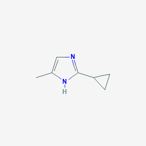 2-cyclopropyl-5-methyl-1H-imidazole