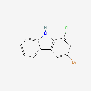 3-bromo-1-chloro-9H-carbazole