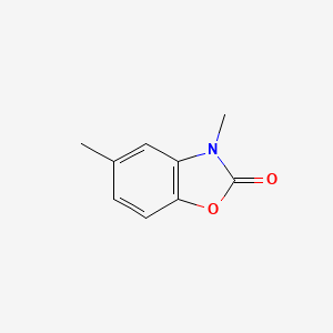 molecular formula C9H9NO2 B1282257 3,5-二甲基-2,3-二氢-1,3-苯并恶唑-2-酮 CAS No. 88882-28-4