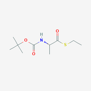 (S)-S-Ethyl 2-((tert-butoxycarbonyl)amino)propanethioate