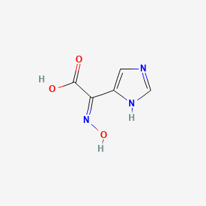 2-(Hydroxyimino)-2-(1H-imidazol-4-yl)acetic acid