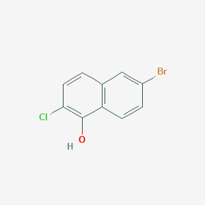 6-Bromo-2-chloro-1-naphthalenol