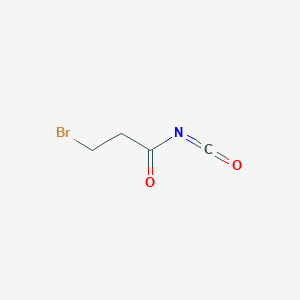 molecular formula C4H4BrNO2 B1282277 3-溴丙酰异氰酸酯 CAS No. 18926-24-4